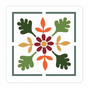 Трафарет Event Design "Квилт" КВ-17, 15х15 см